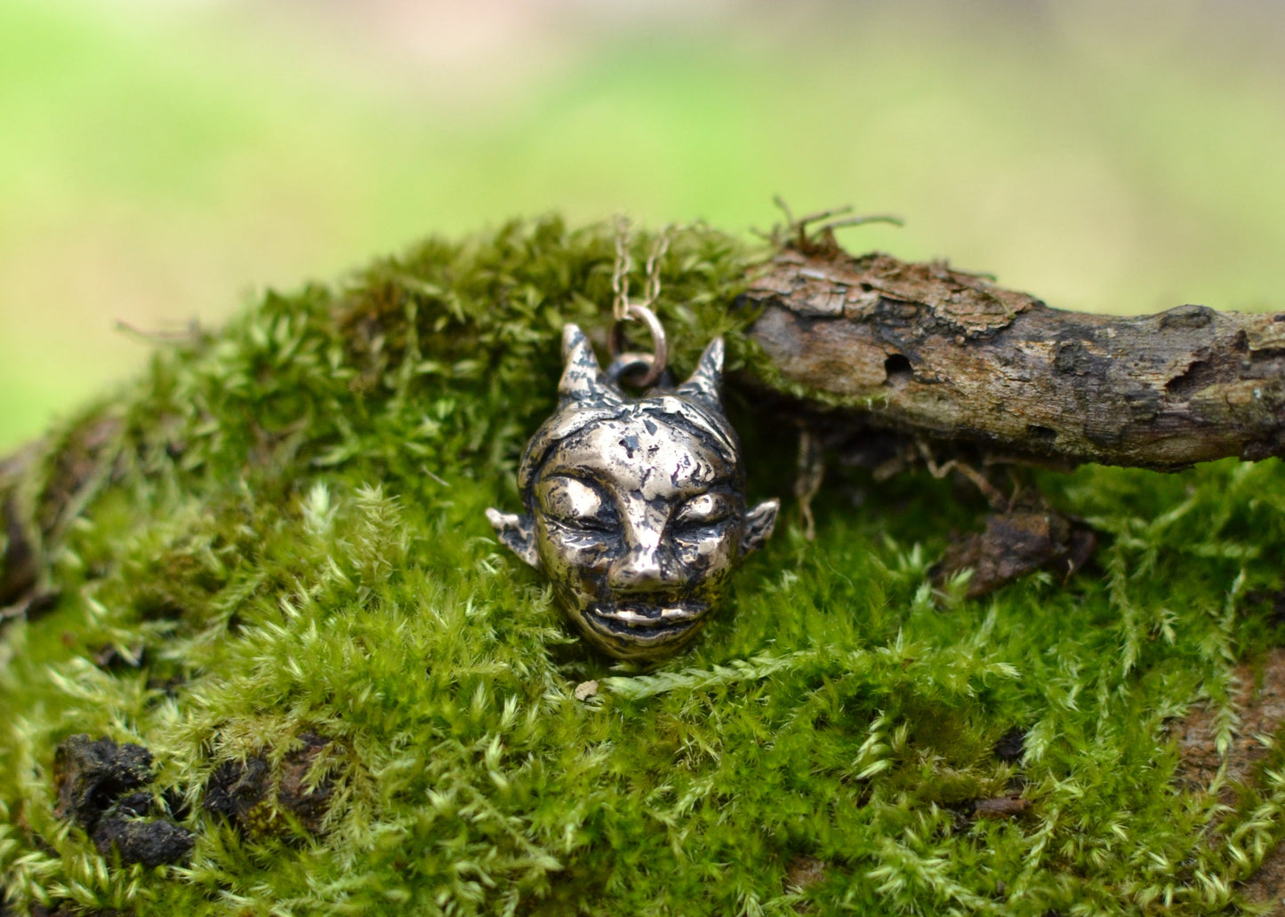 CLOTHILDE - Bronze Pendant